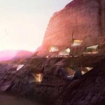 khu resort trên sa mạc