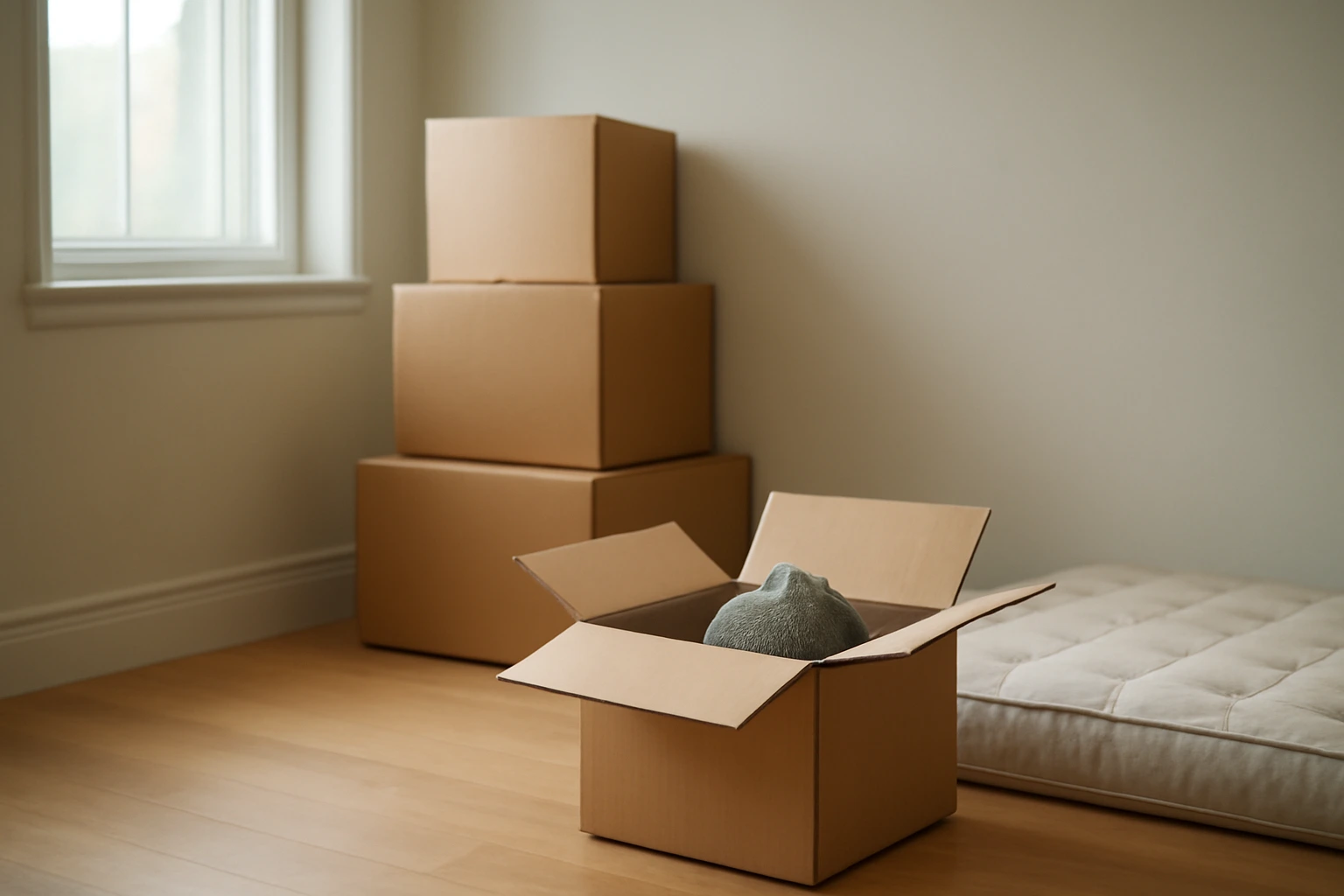 Mở thùng sau khi chuyển nhà: thứ tự nào để tuần đầu đỡ hỗn